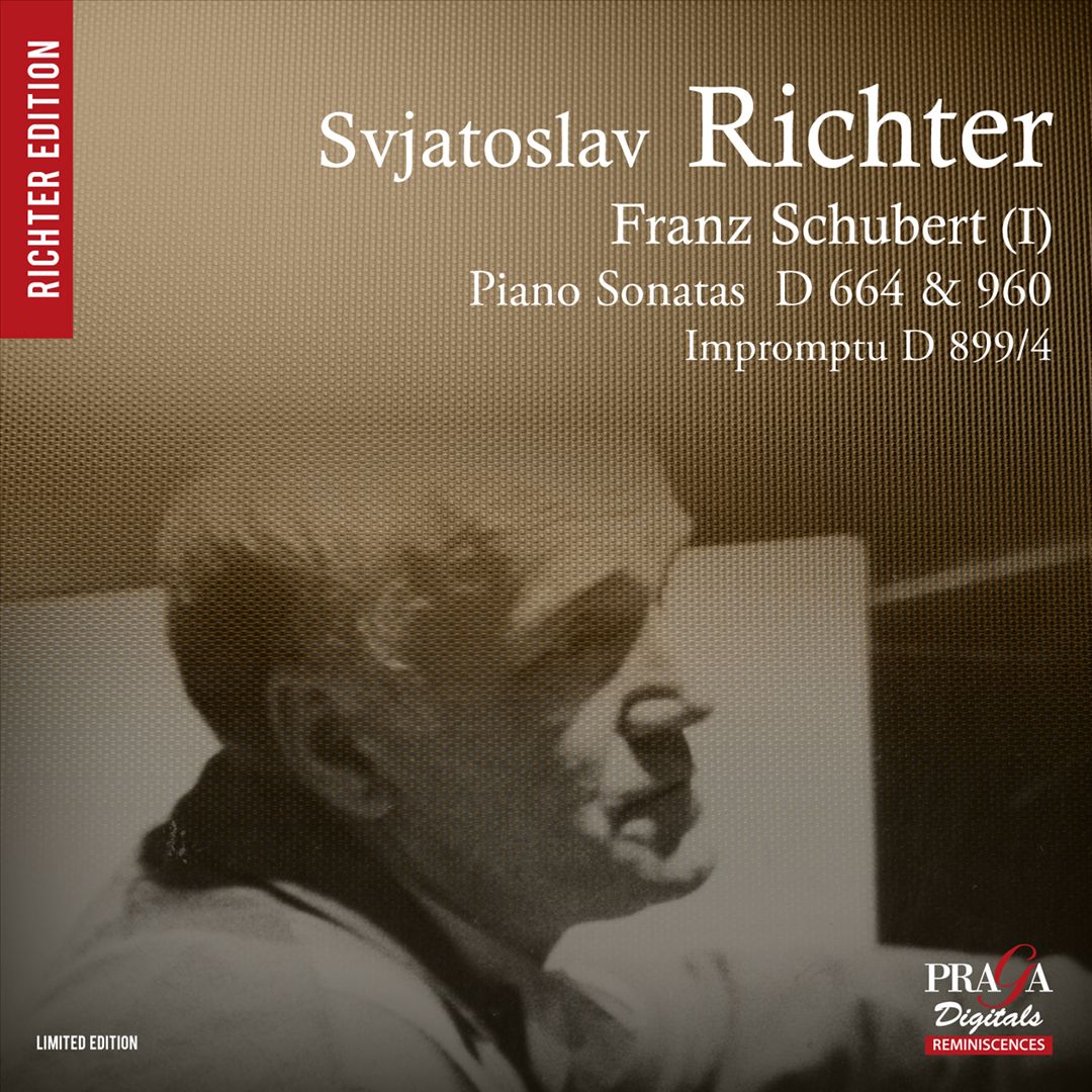 Franz Schubert, Vol. 1: Piano Sonatas D 664 & 960; Impromptu D 899/4 cover art