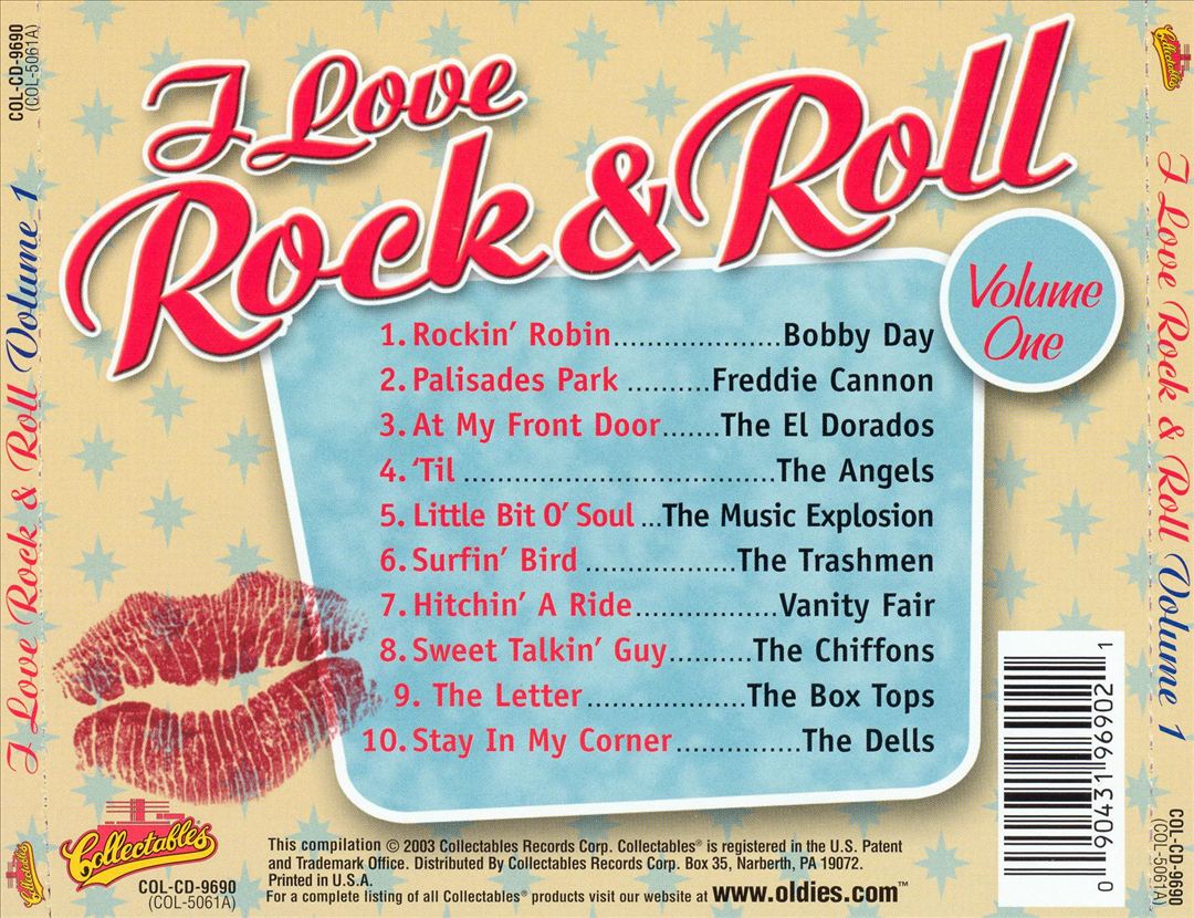 I Love Rock & Roll, Vol. 1 cover art