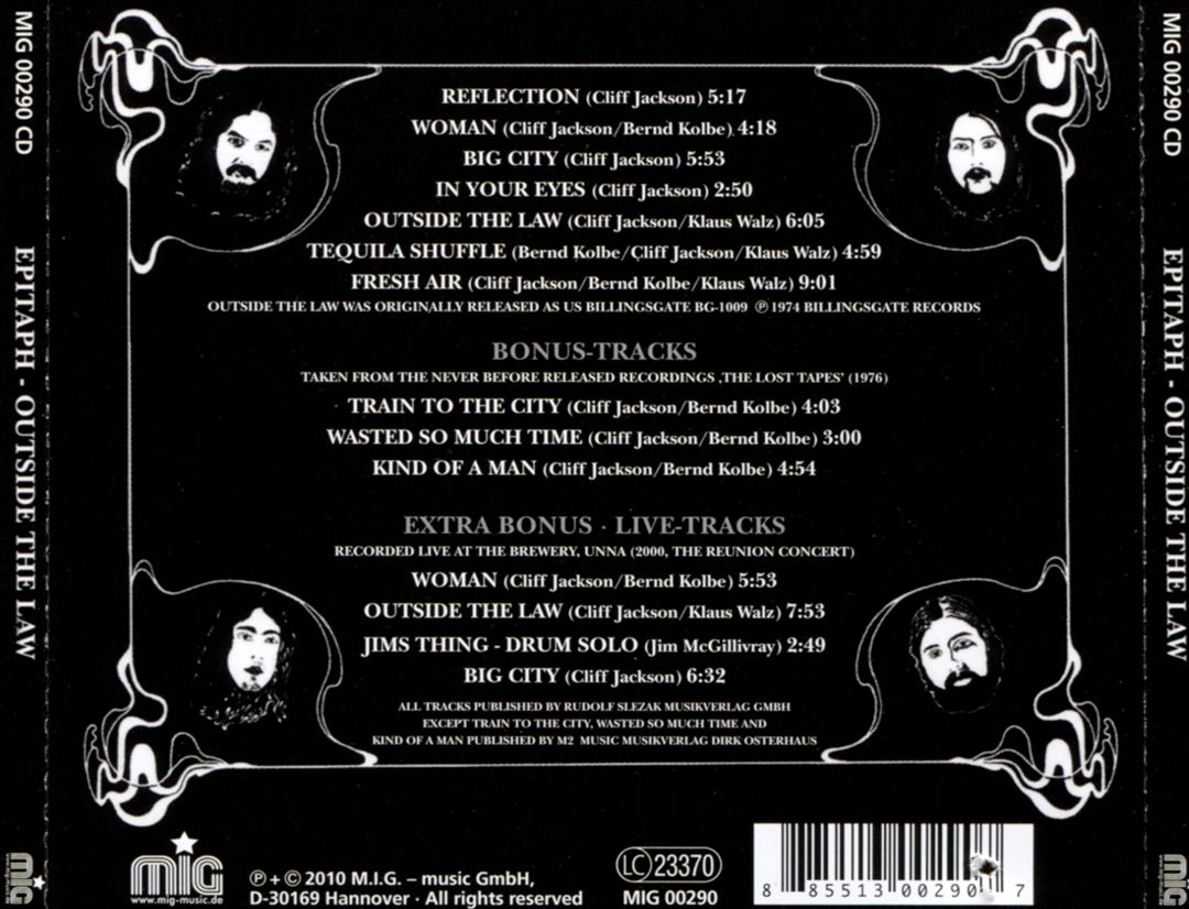 Outside the Law cover art