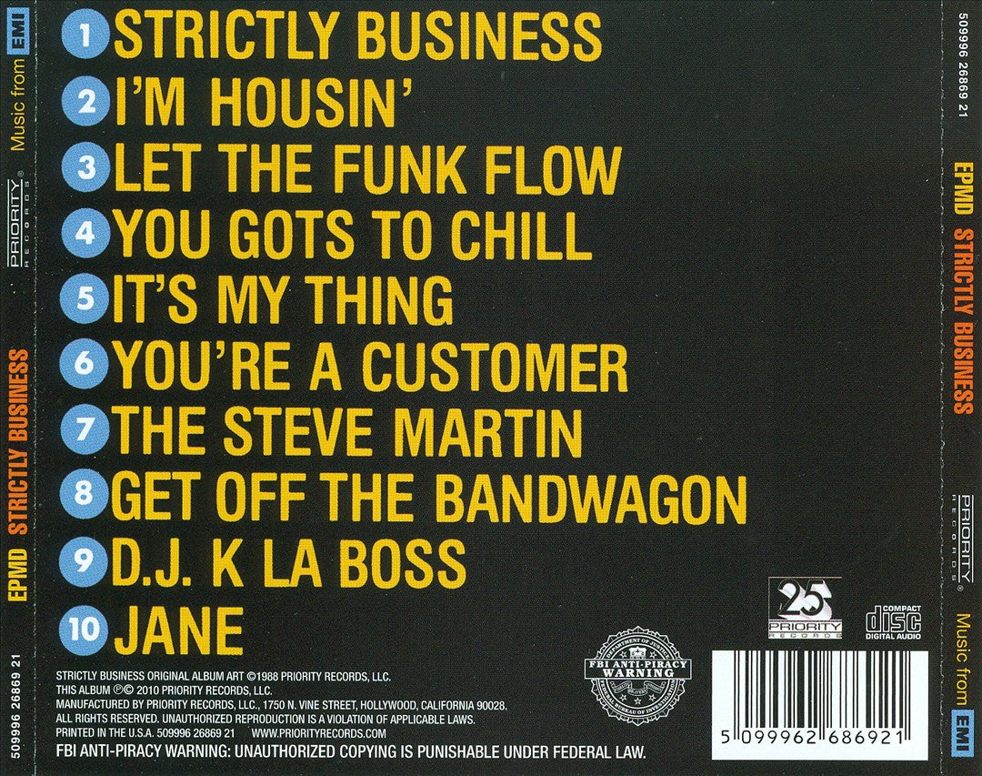Strictly Business cover art