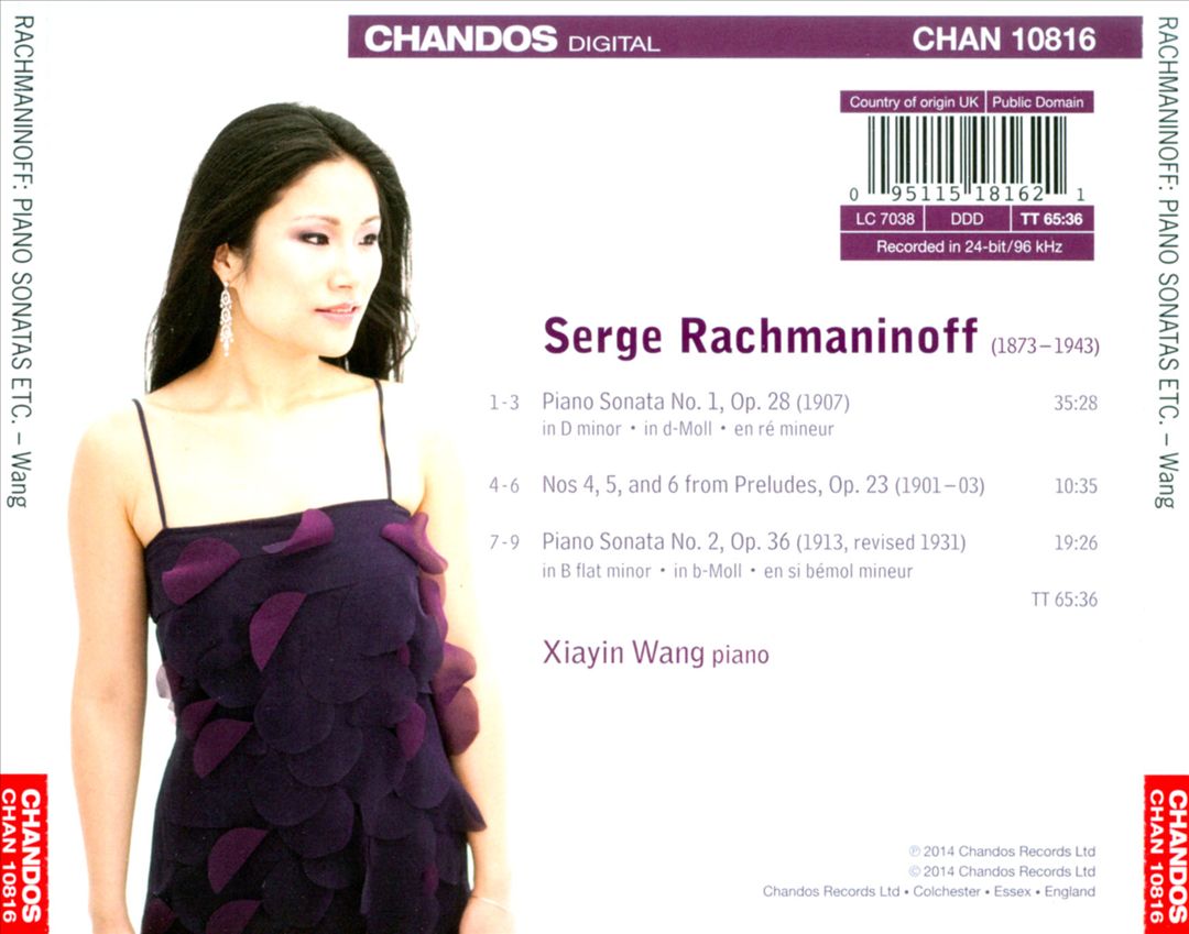 Rachmaninoff: Piano Sonatas Nos. 1 & 2; Preludes cover art