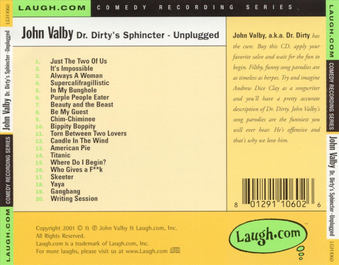 Dr. Dirty's Sphincter Unplugged cover art