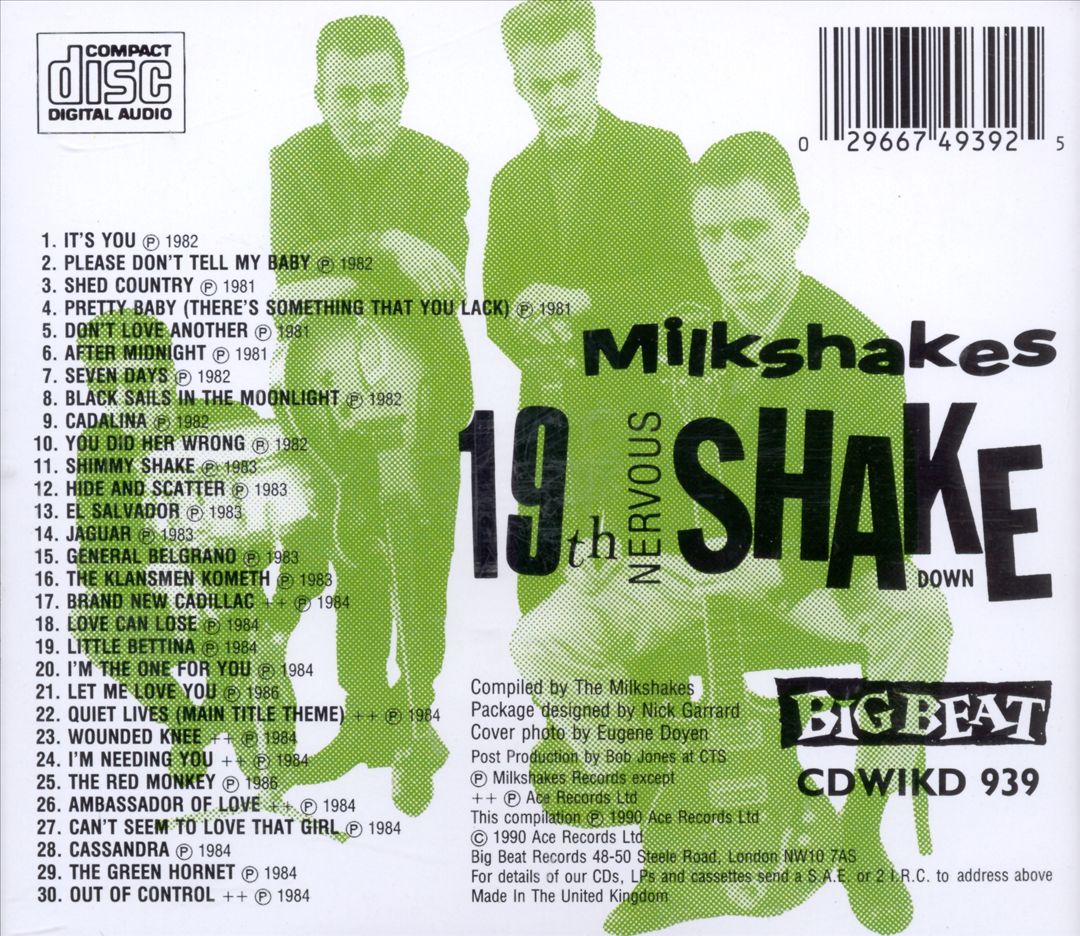 19th Nervous Shakedown cover art