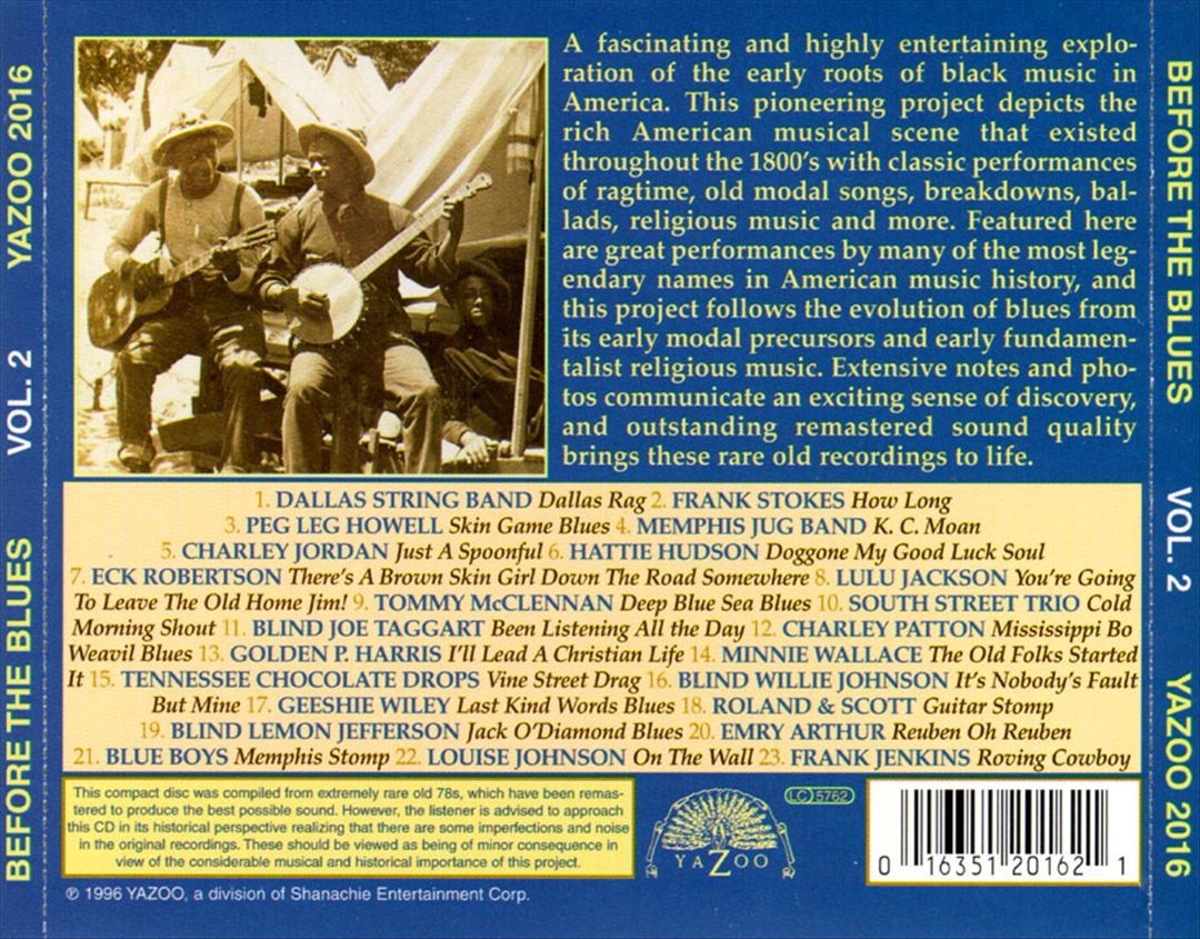 Before the Blues, Vol. 2: The Early American Black Music Scene cover art