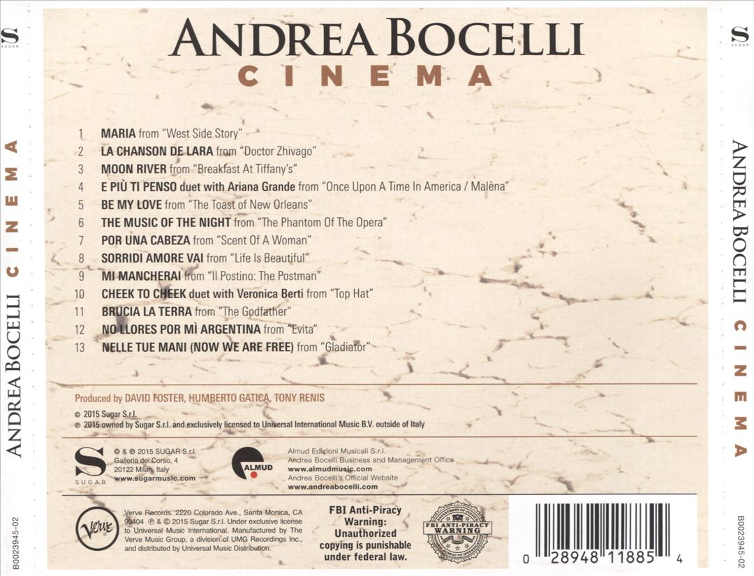 Cinema cover art