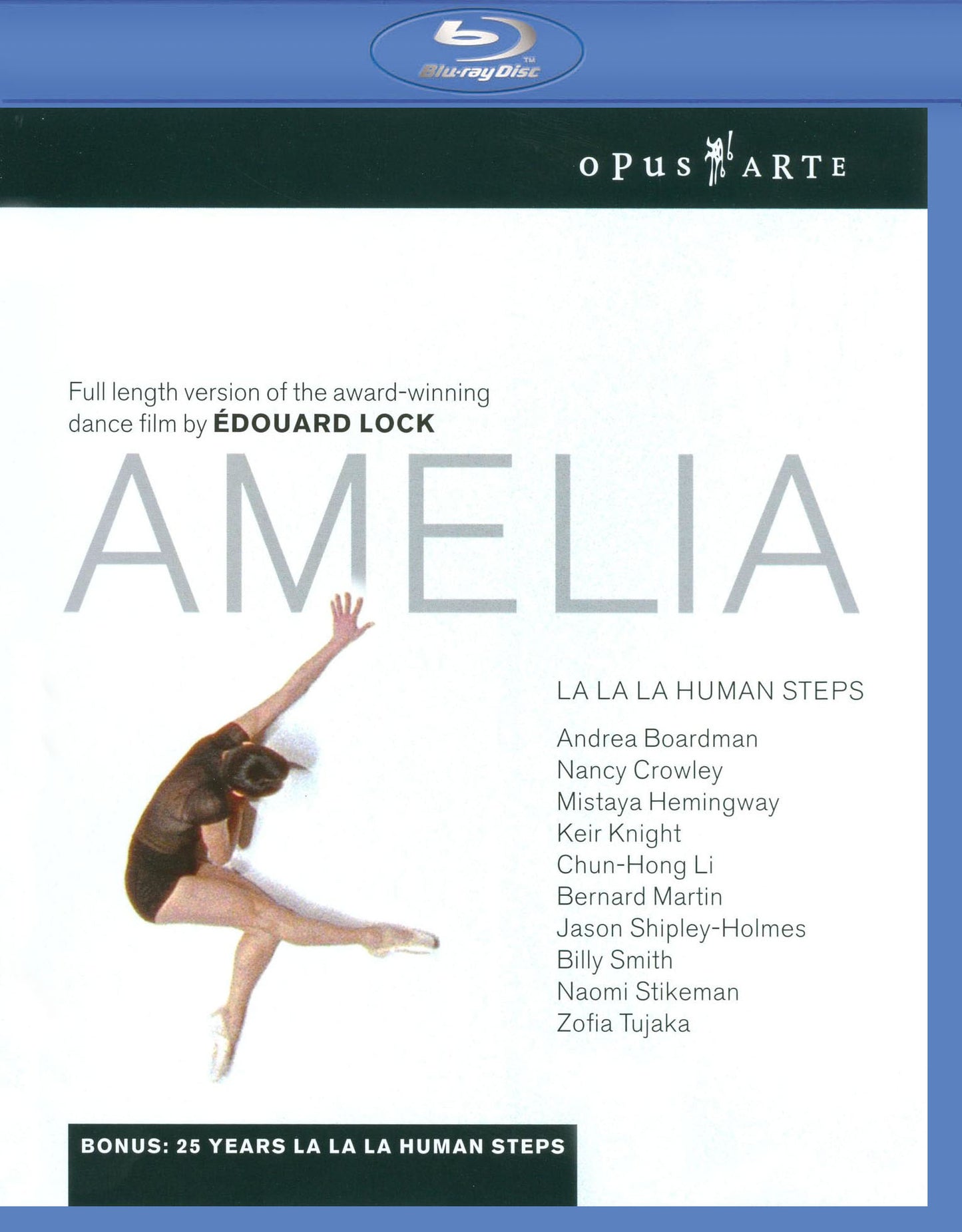 DAVID LANG*AMELIA DVD BLU-RAY cover art