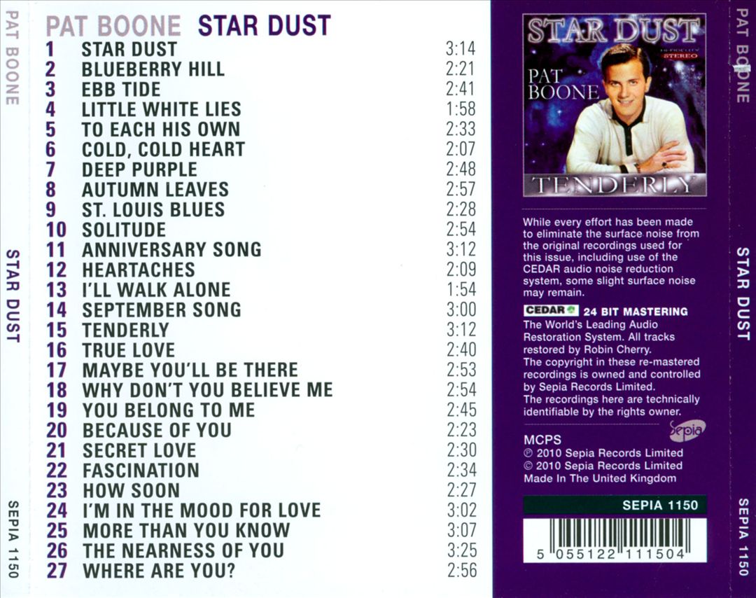 Star Dust/Tenderly cover art