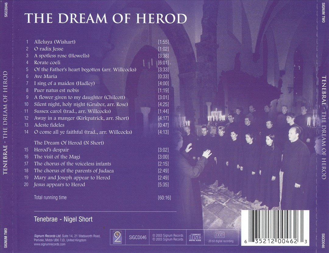 Nigel Short: The Dream of Herod cover art