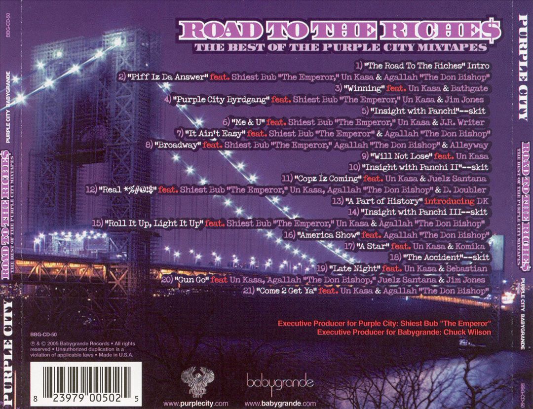 Road to the Riches: The Best of the Purple City Mixtapes cover art