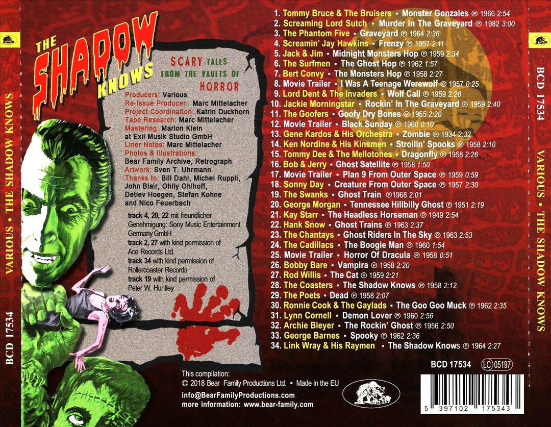 Shadow Knows cover art