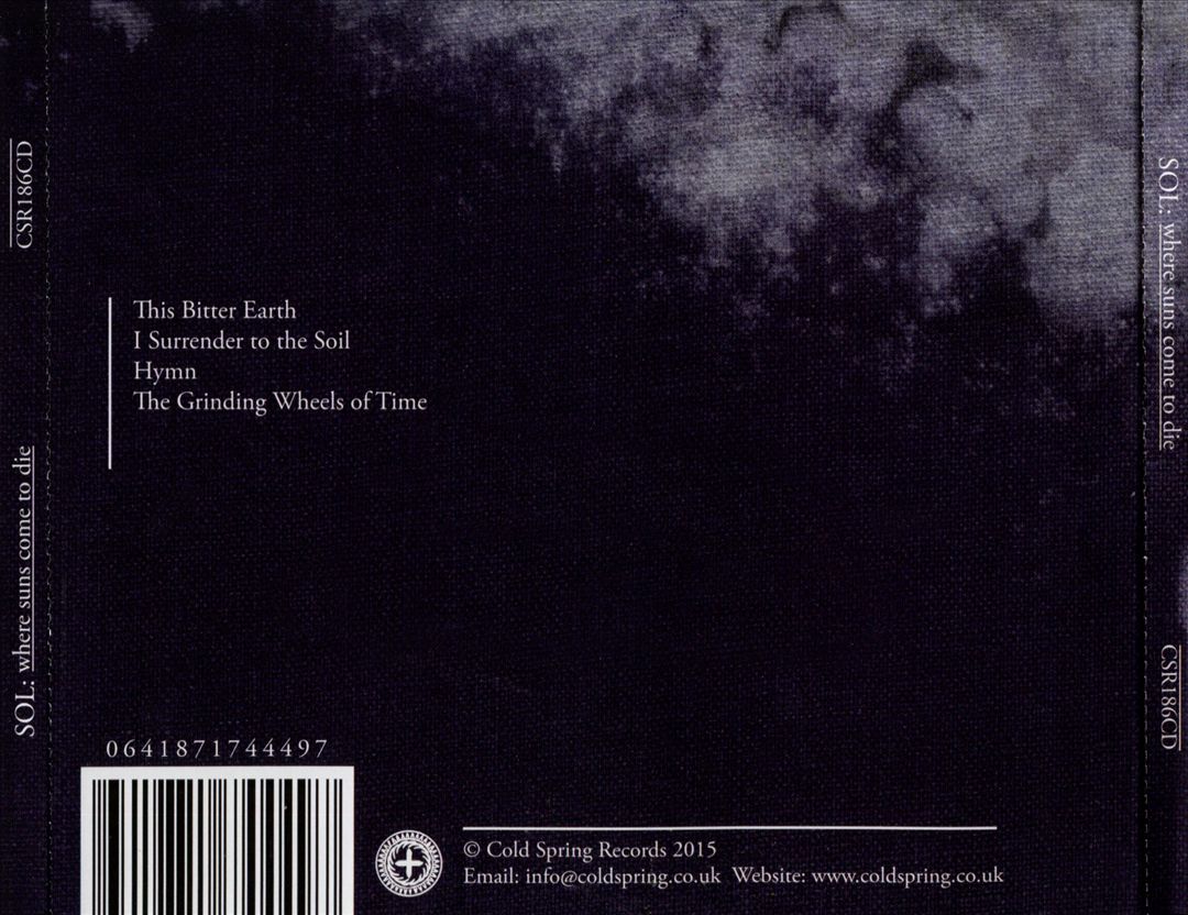 Where Suns Come to Die cover art