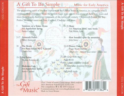 Gift to Be Simple cover art