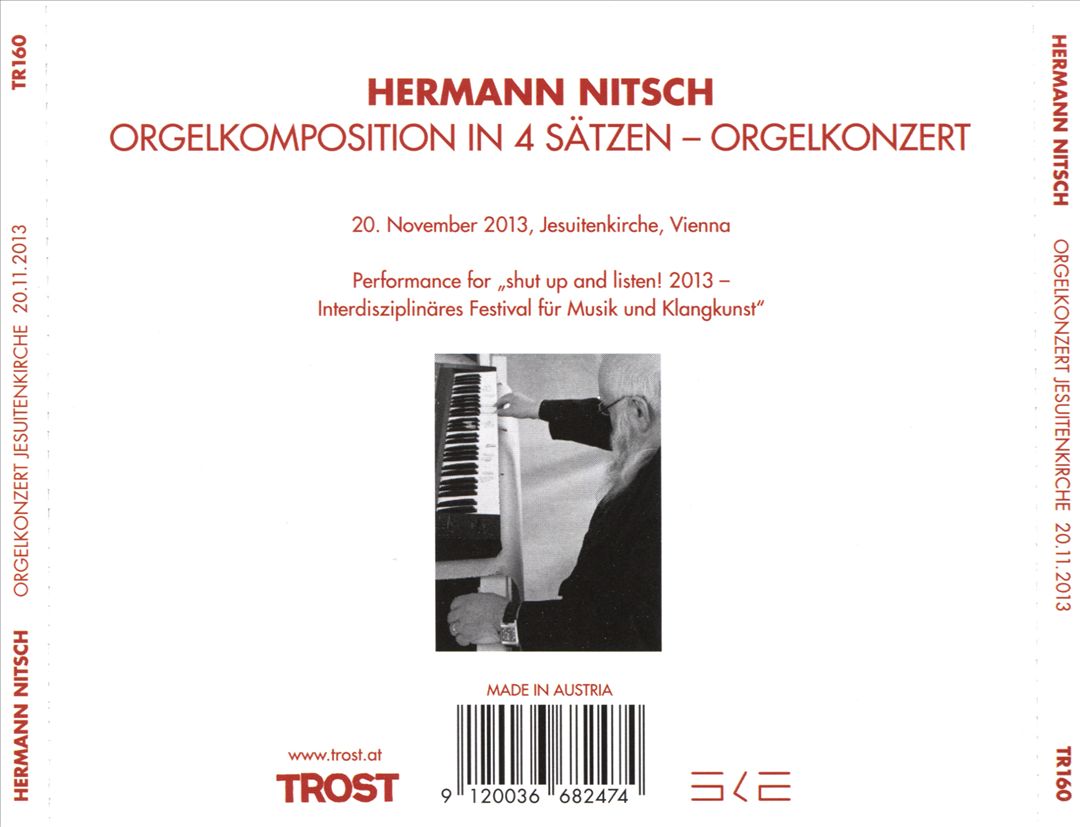 Orgelkonzert Jesuitenkirche 20.11.2013 cover art