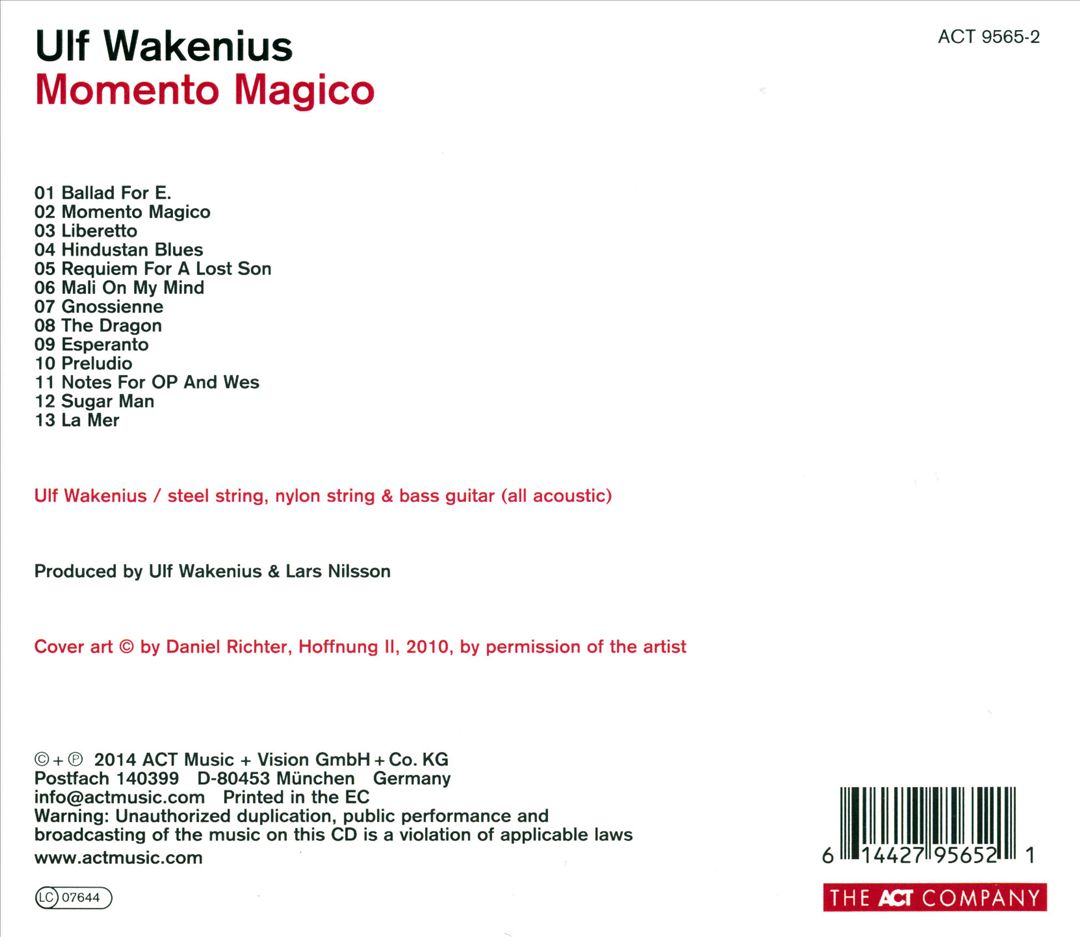 Momento Magico cover art