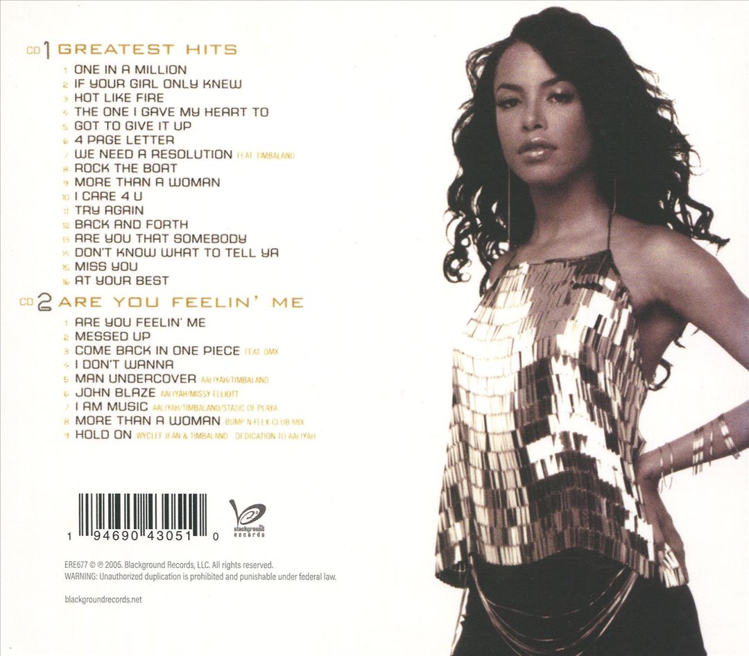 Ultimate Aaliyah cover art