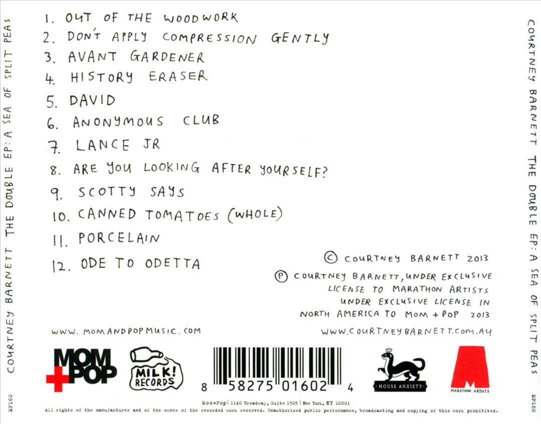 Double EP: A Sea of Split Peas cover art