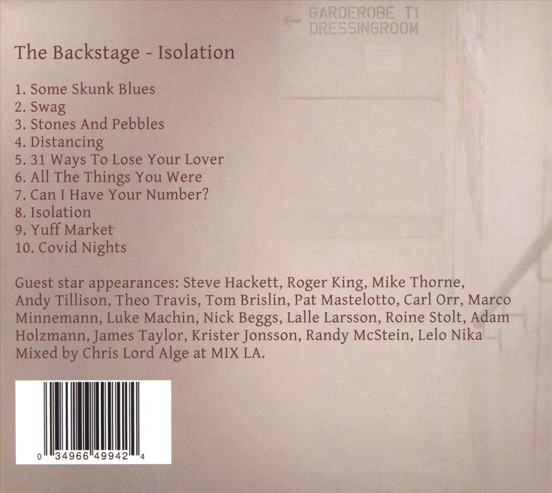 Isolation cover art