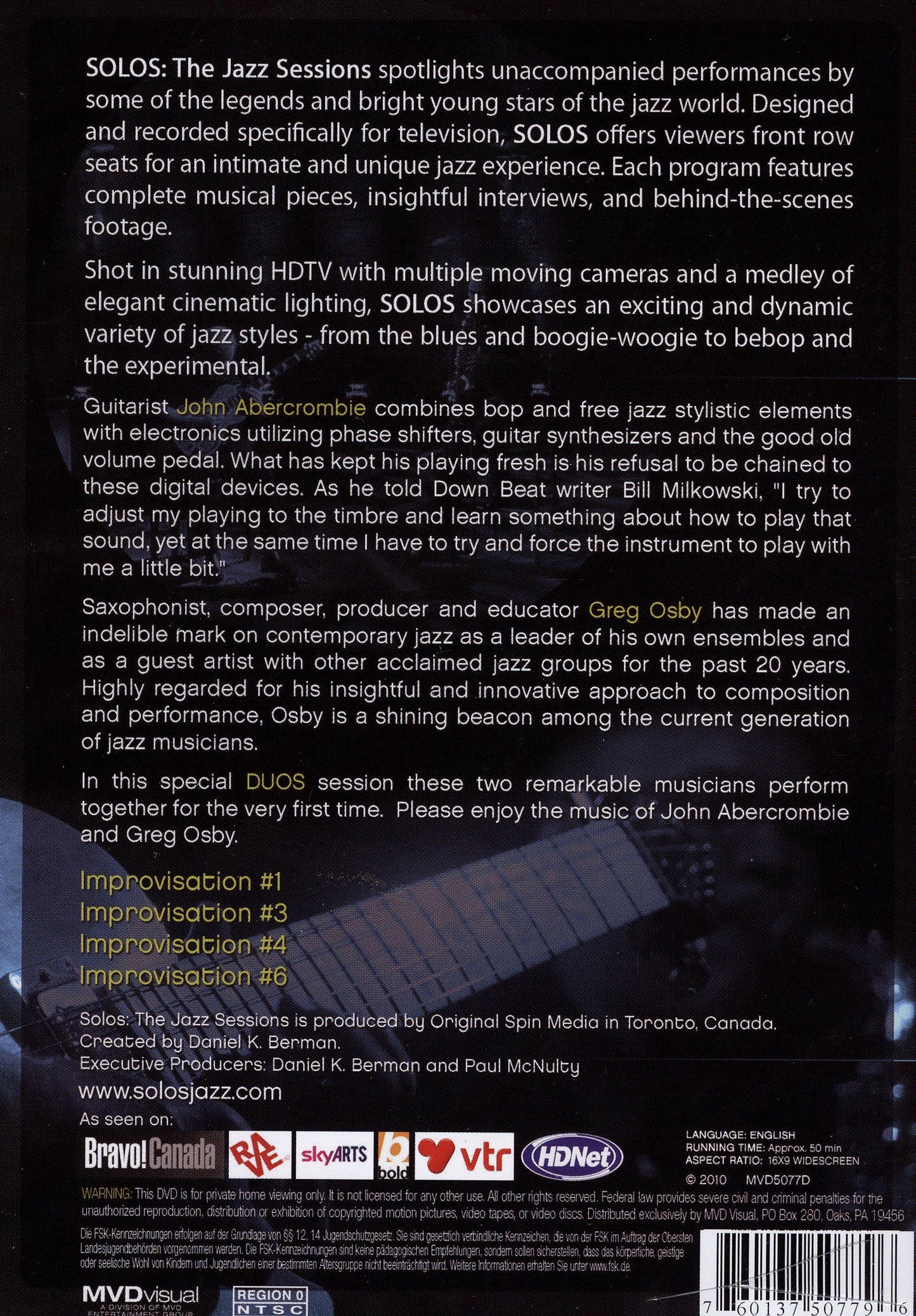 Solos: The Jazz Sessions cover art