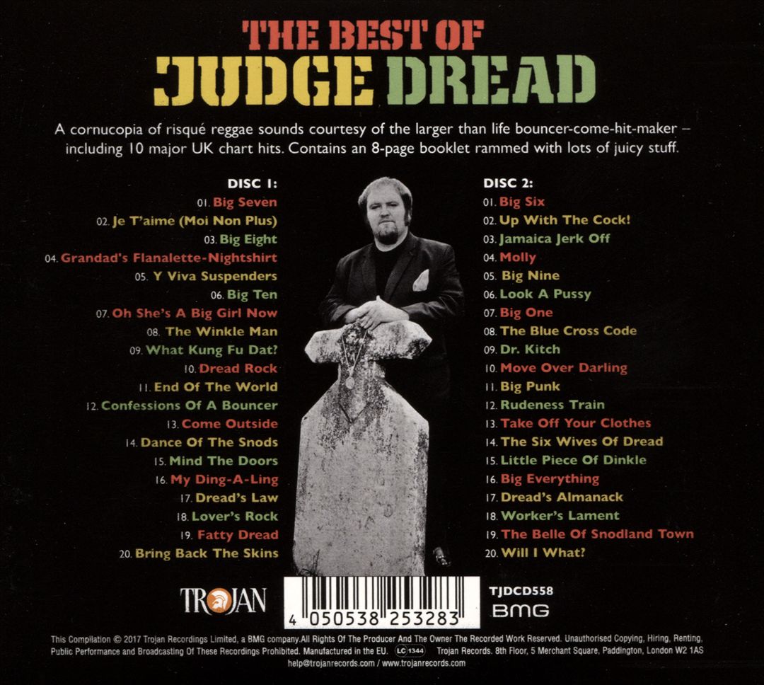 Best of Judge Dread cover art