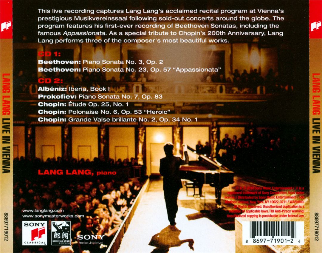 Live in Vienna cover art