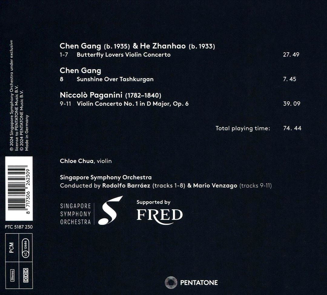 Butterfly Lovers & Paganini cover art