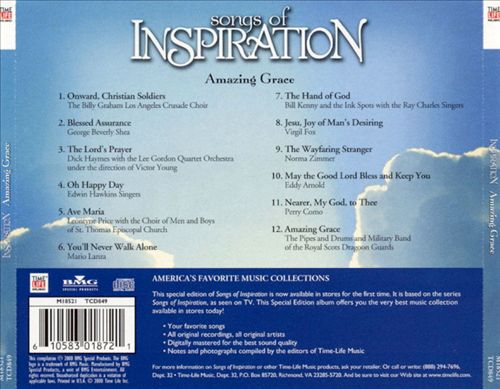 Songs of Inspiration: Amazing Grace cover art
