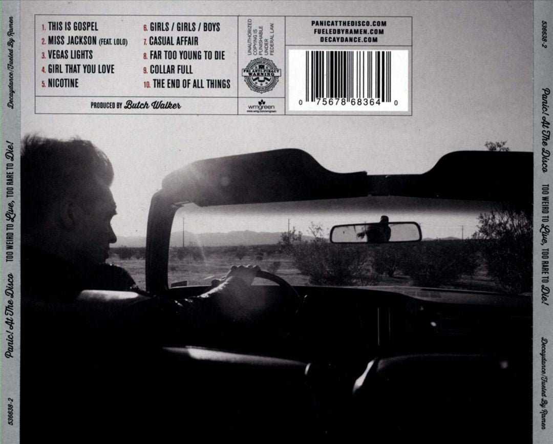 Too Weird to Live, Too Rare to Die! cover art