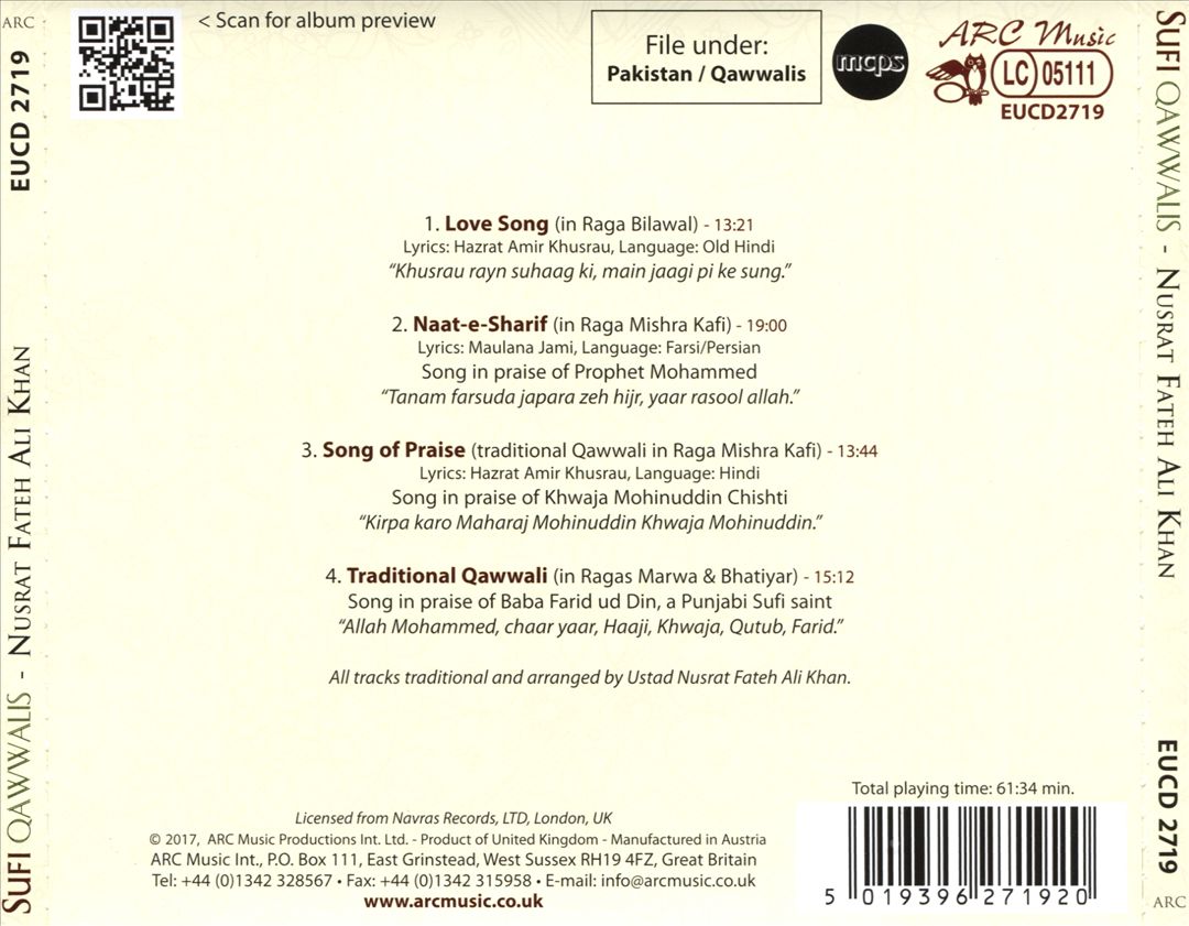 Sufi Qawwalis cover art