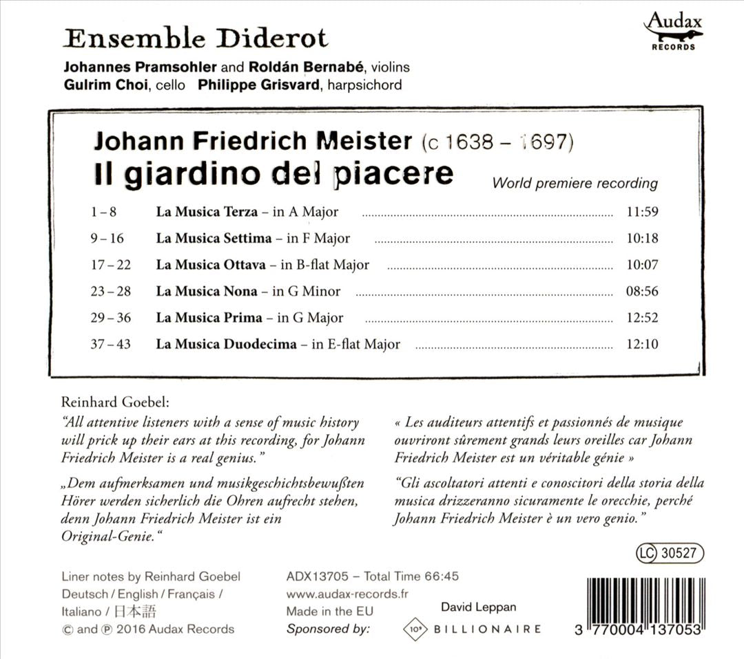 Meister: Il Giardino del Piacere cover art