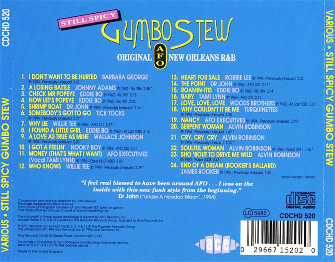 Still Spicy Gumbo Stew cover art