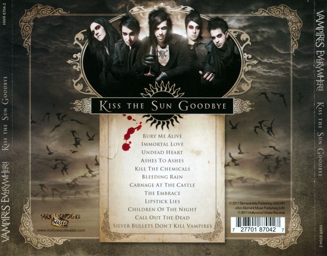 Kiss the Sun Goodbye cover art