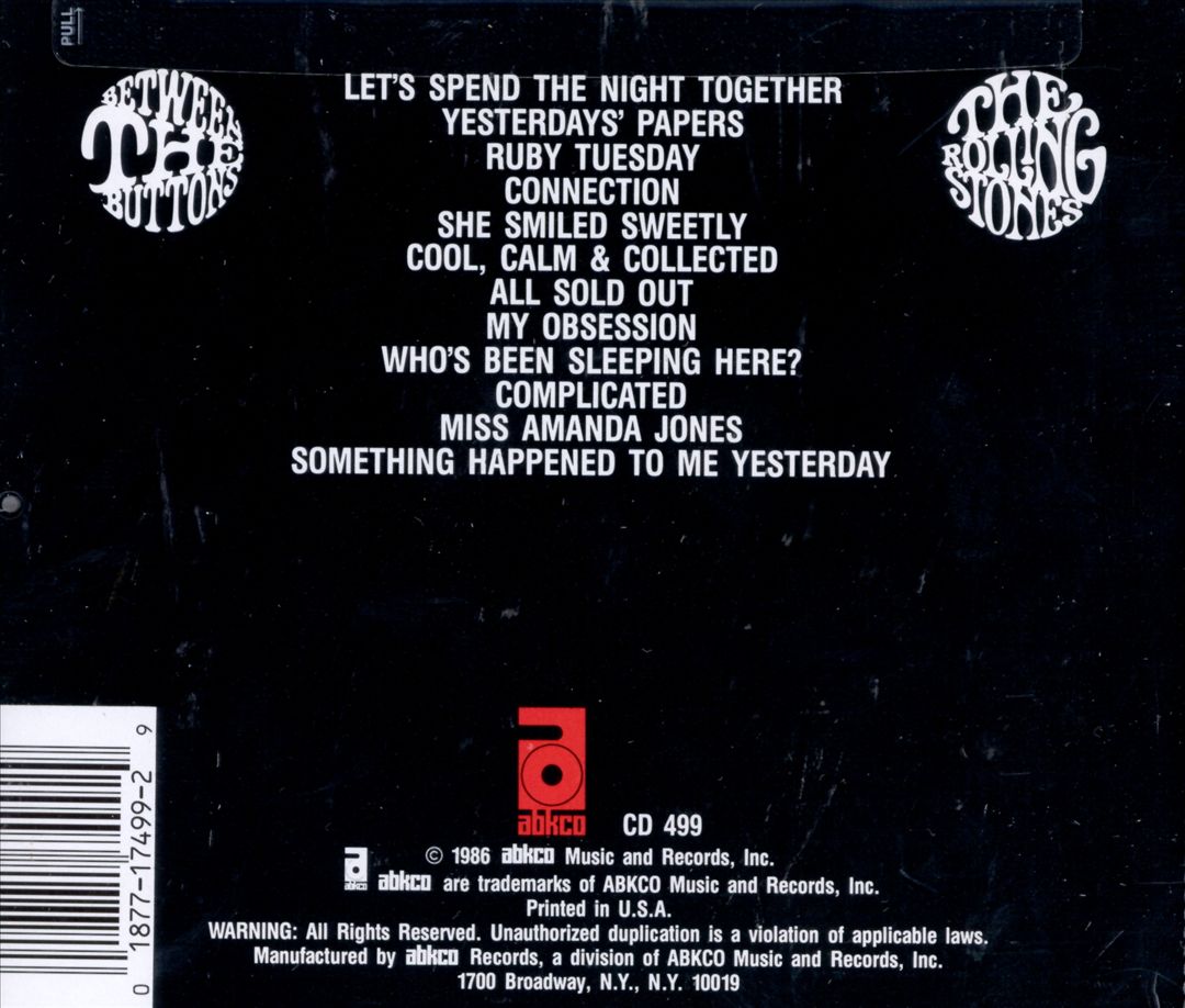 Between the Buttons cover art