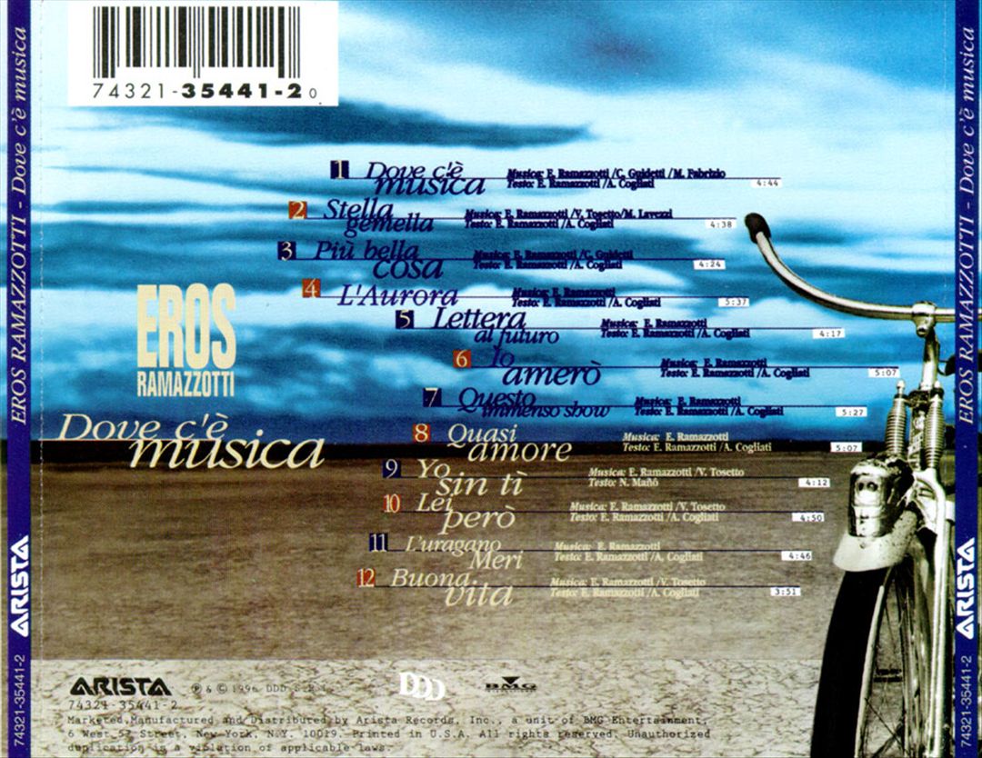 Dove C'e Musica cover art