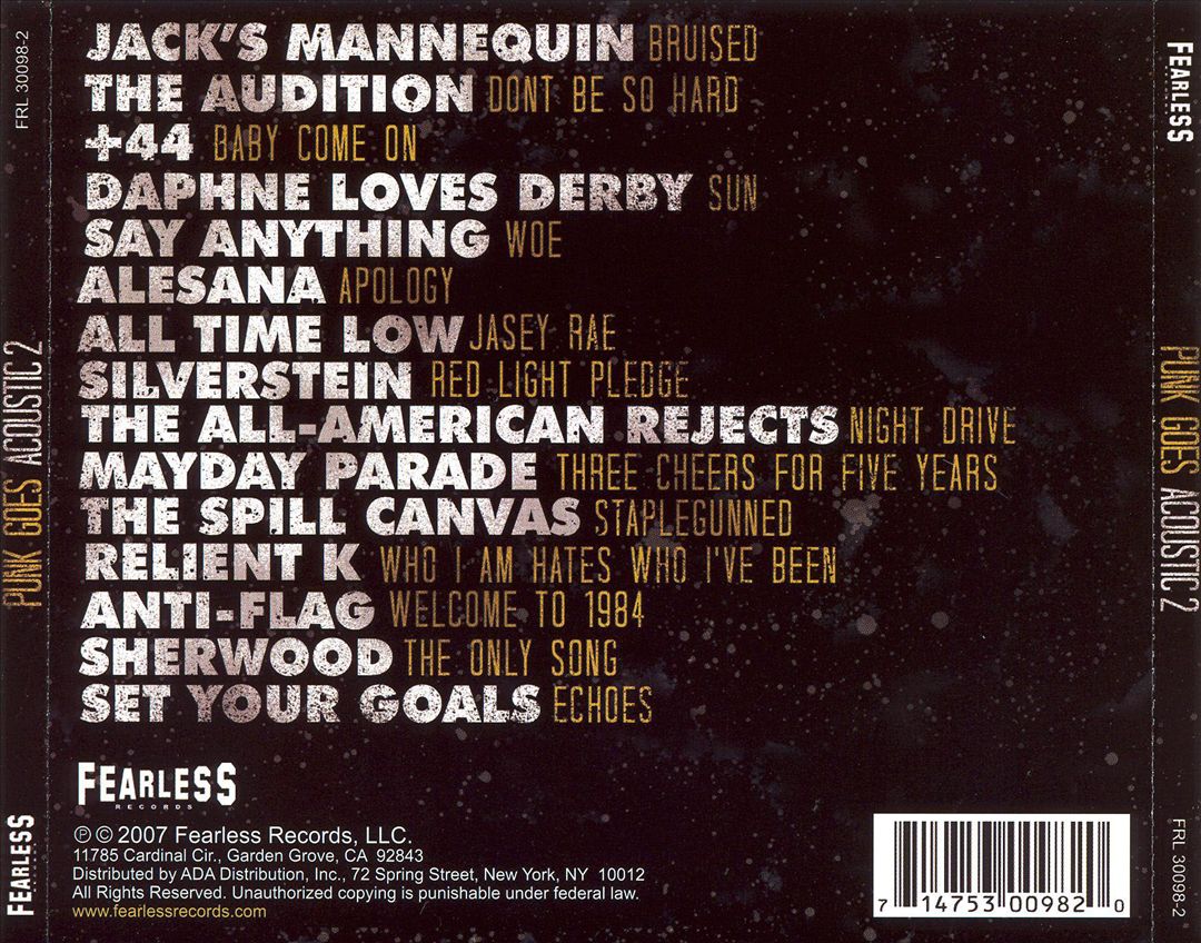 Punk Goes Acoustic, Vol. 2 cover art
