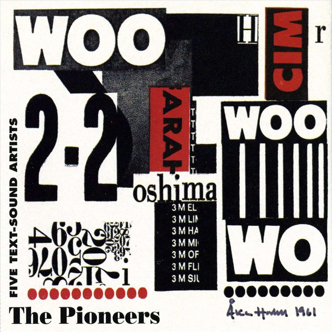 Pioneers: Five Text Sound Artists cover art