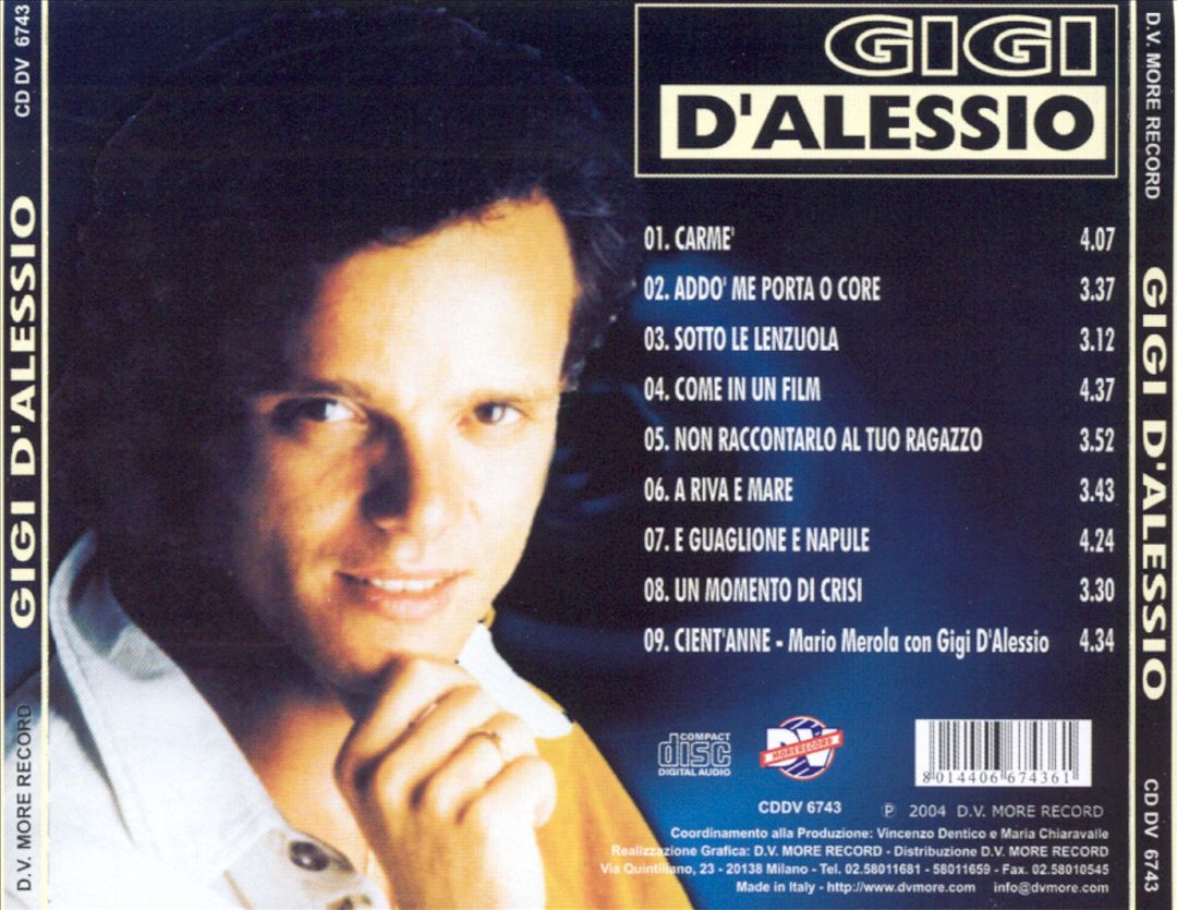 Gigi D'Alessio cover art
