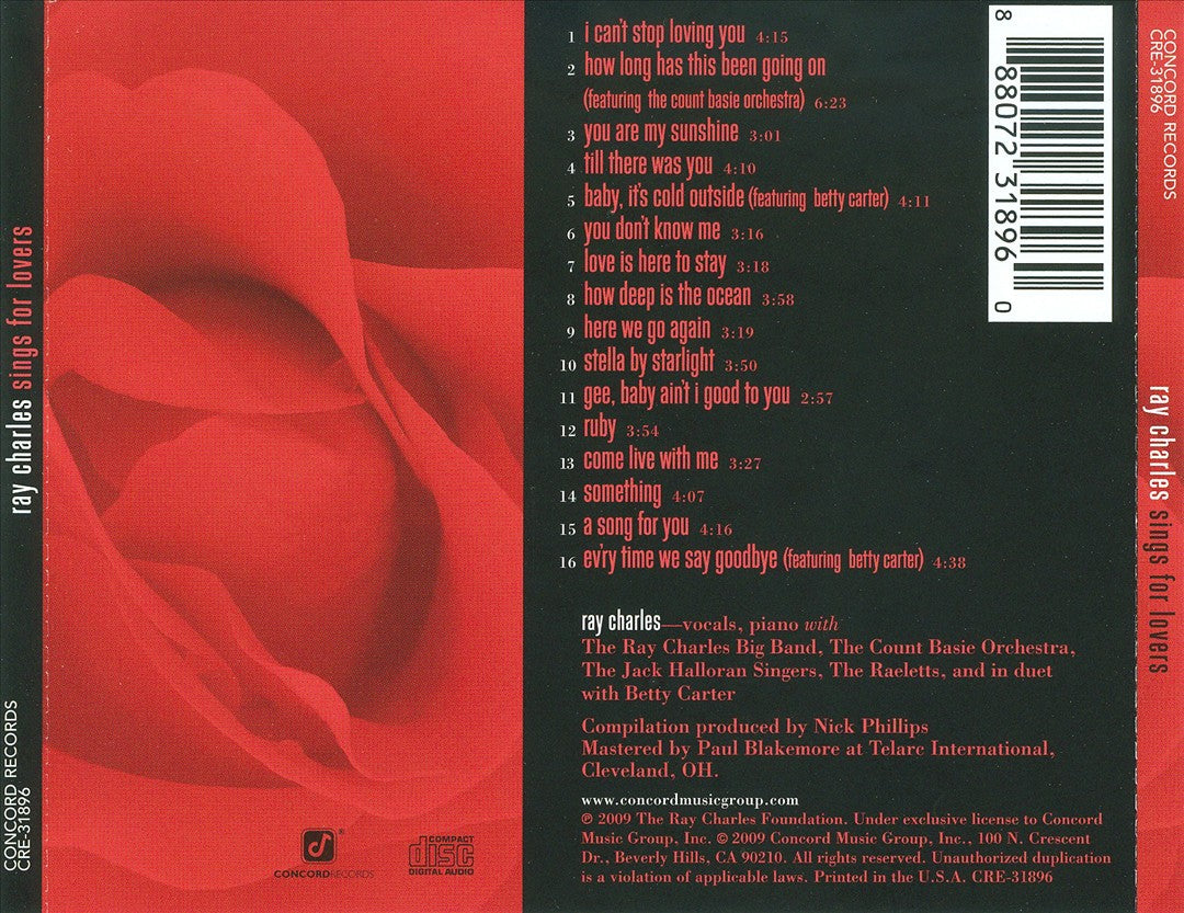 Sings For Lovers cover art