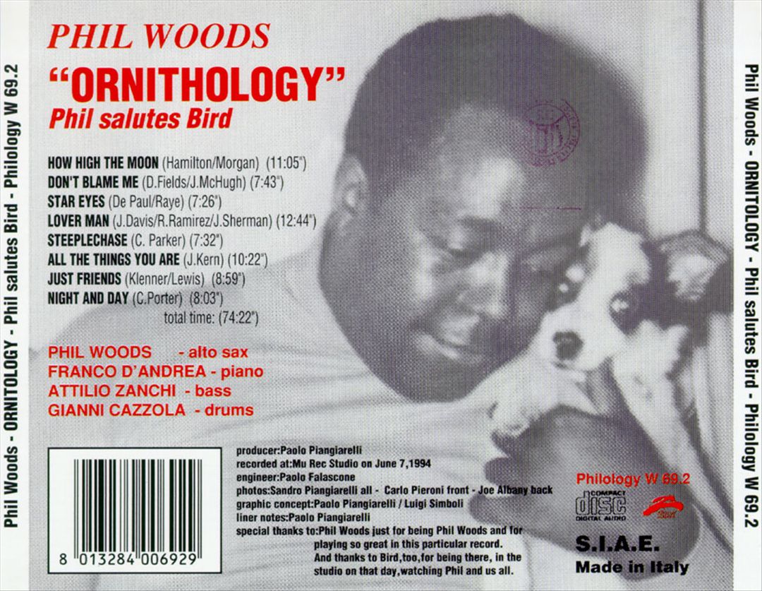 Ornithology: Phil Salutes Bird cover art
