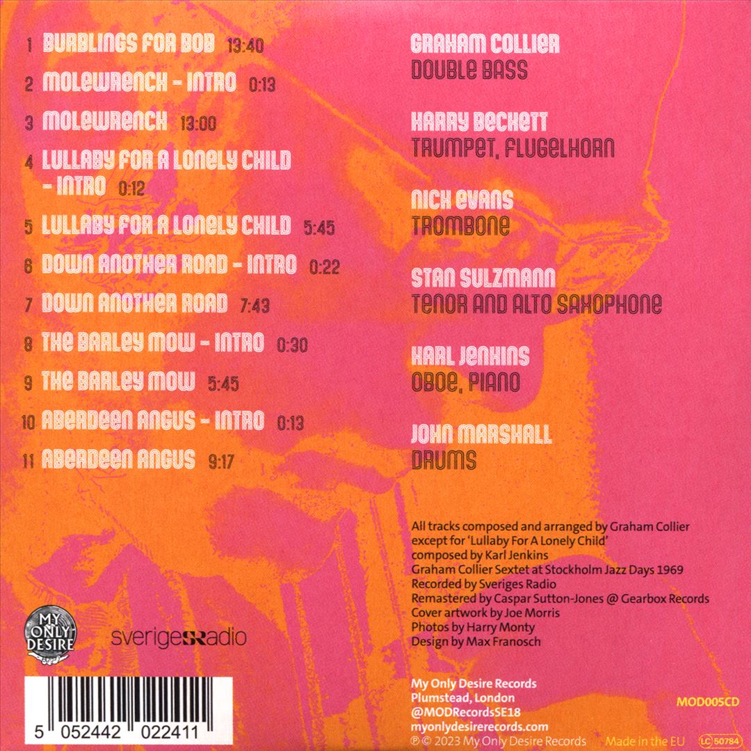 Down Another Road @ Stockholm Jazz Days '69 cover art