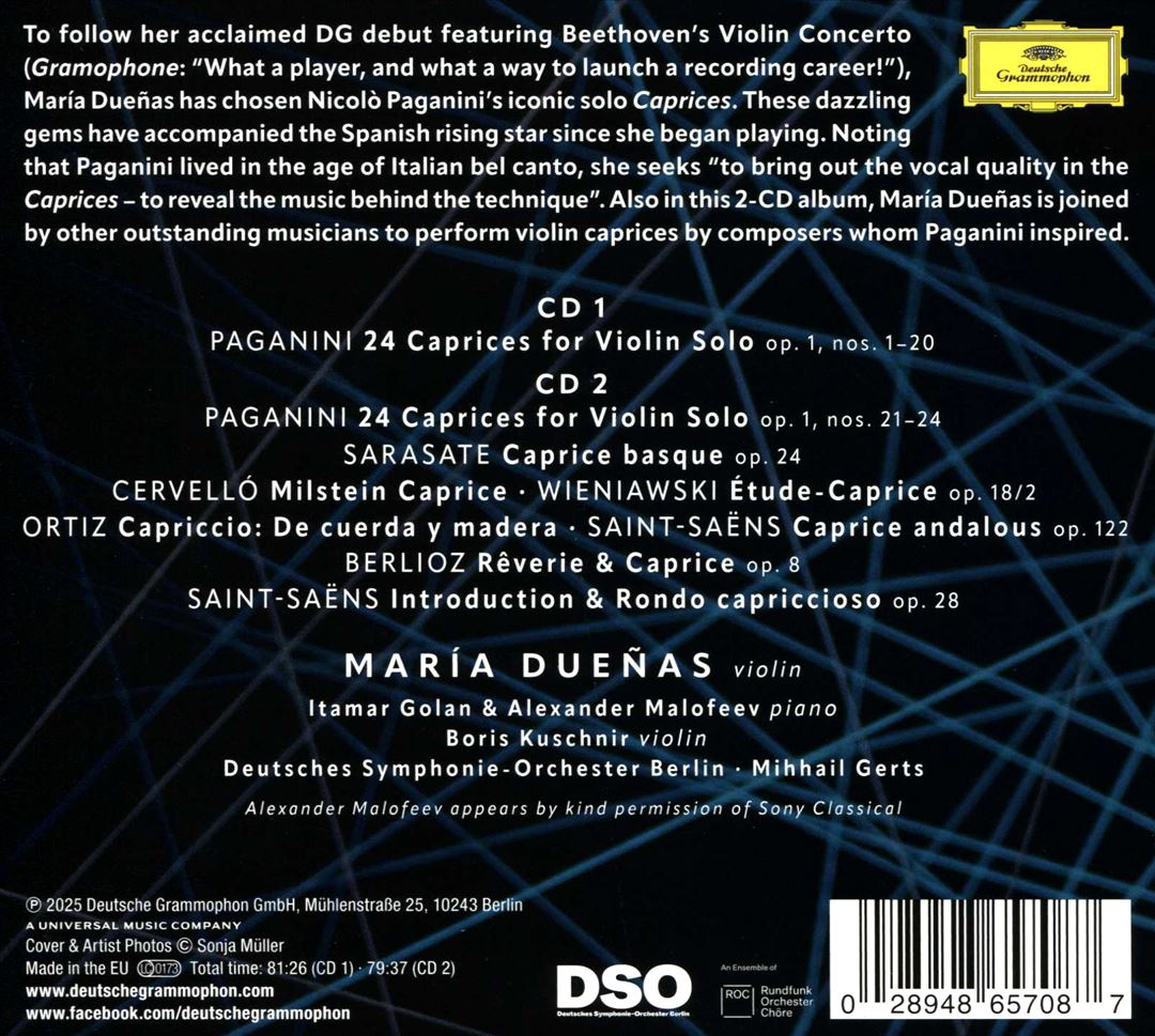 Paganini: 24 Caprices cover art