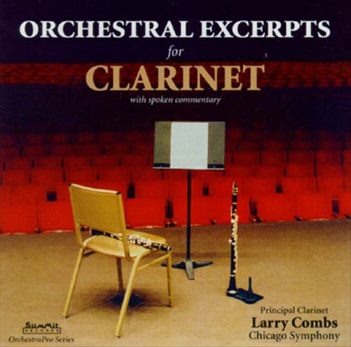 Orchestral Excerpts for Clarinet cover art