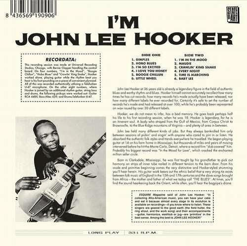 I'm John Lee Hooker/Travelin' cover art