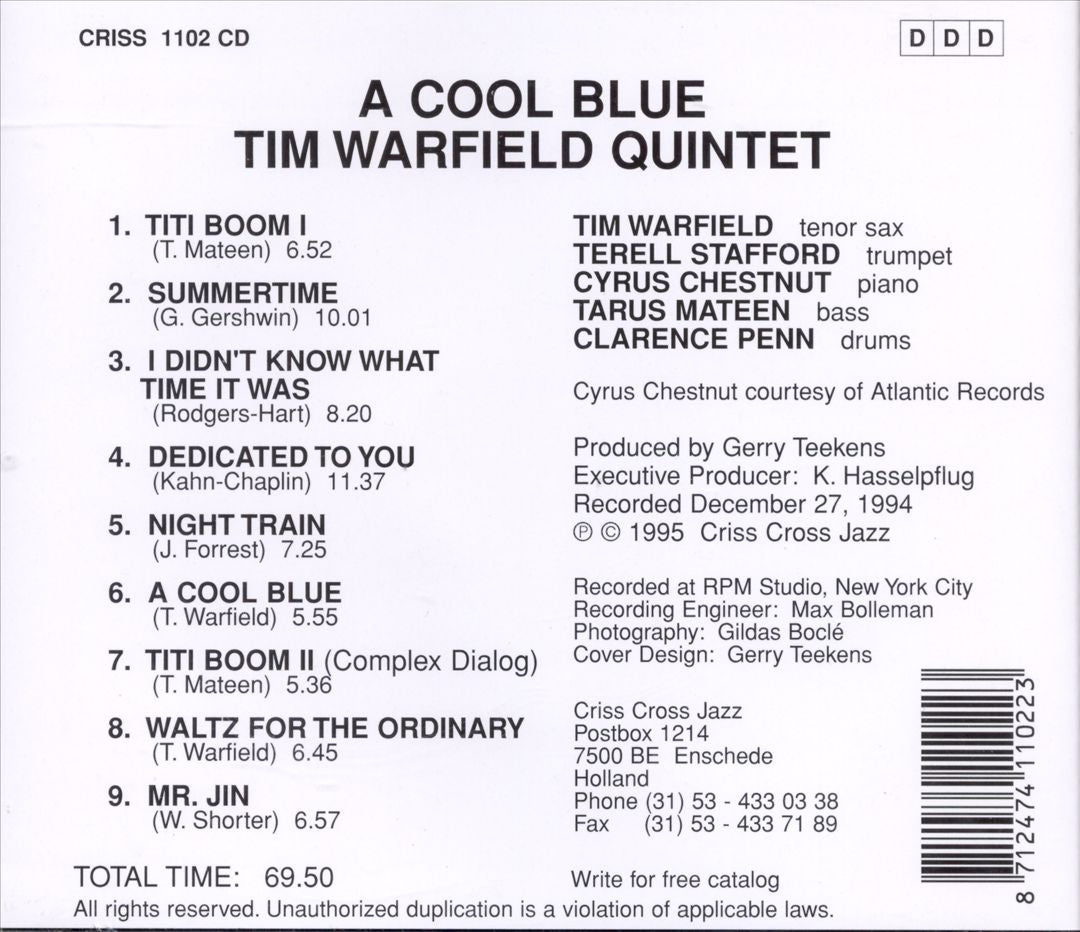 Cool Blue cover art