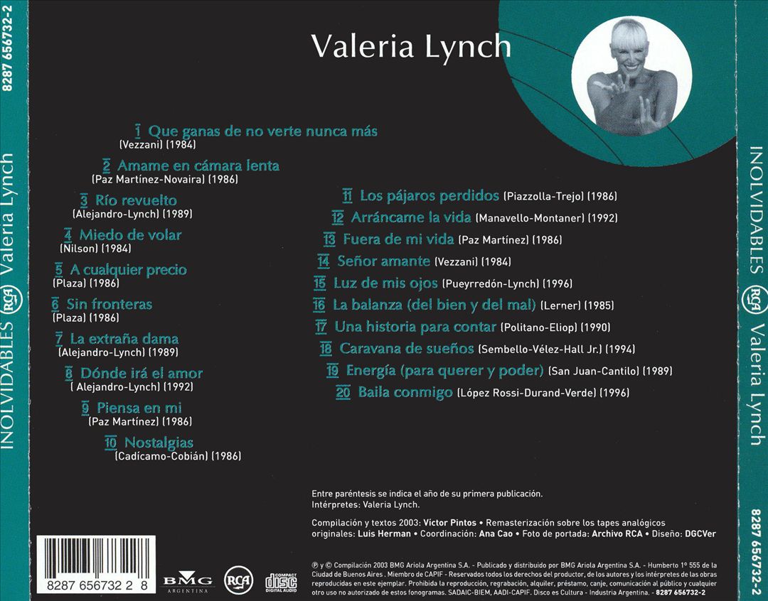 Inolvidables RCA: 20 Grandes Exitos cover art