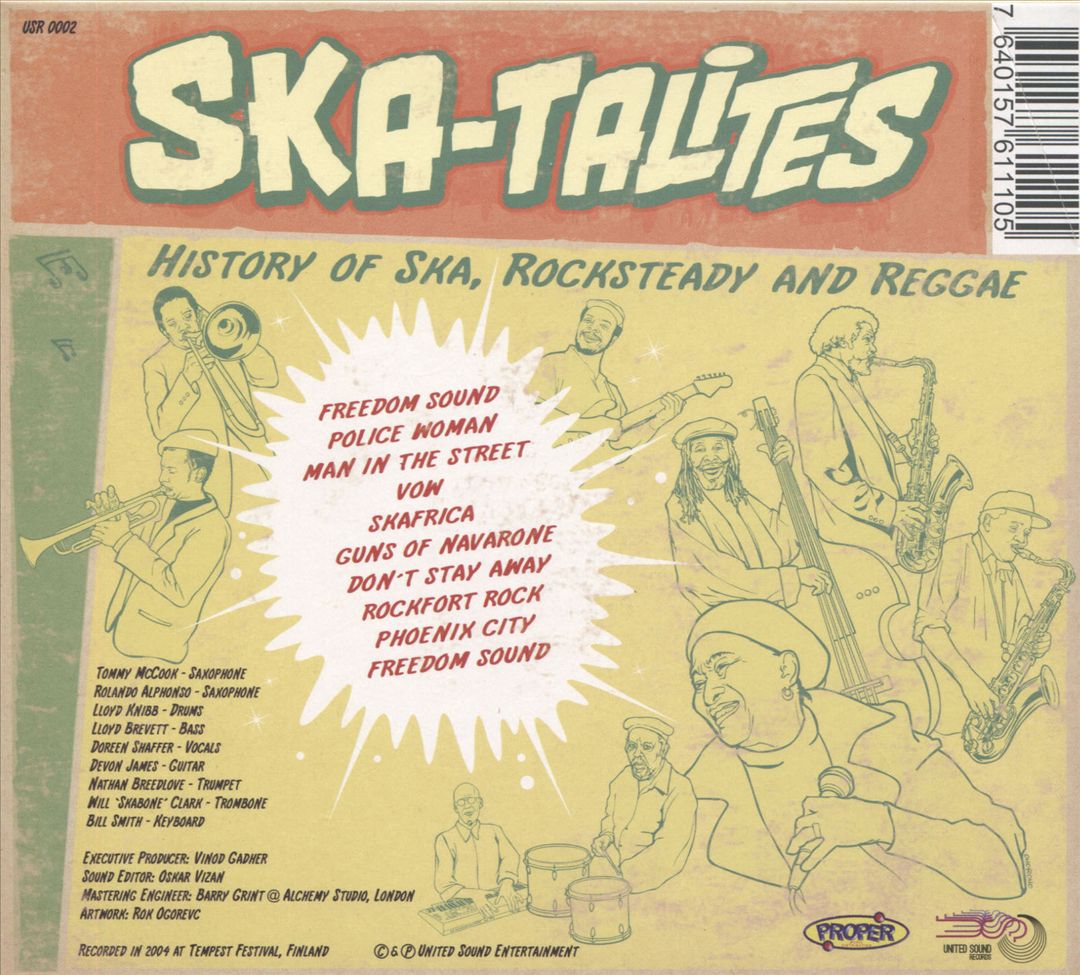 History of Ska, Rocksteady and Reggae cover art