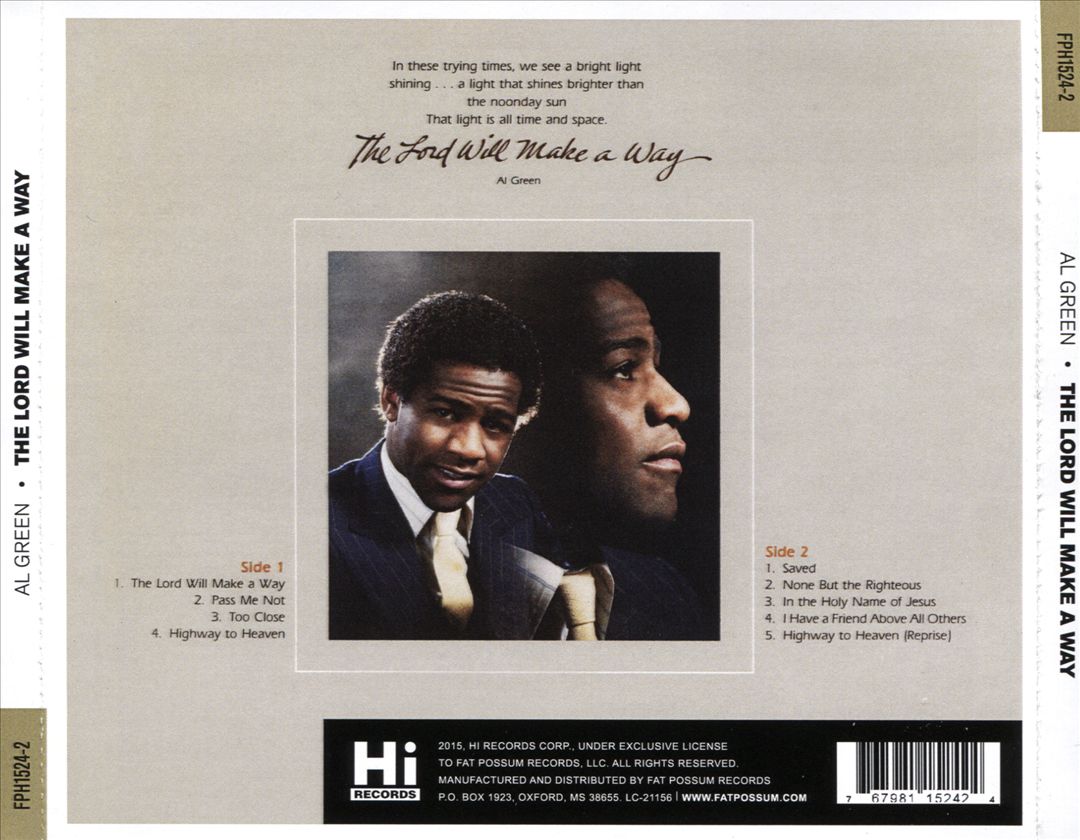 Lord Will Make a Way cover art