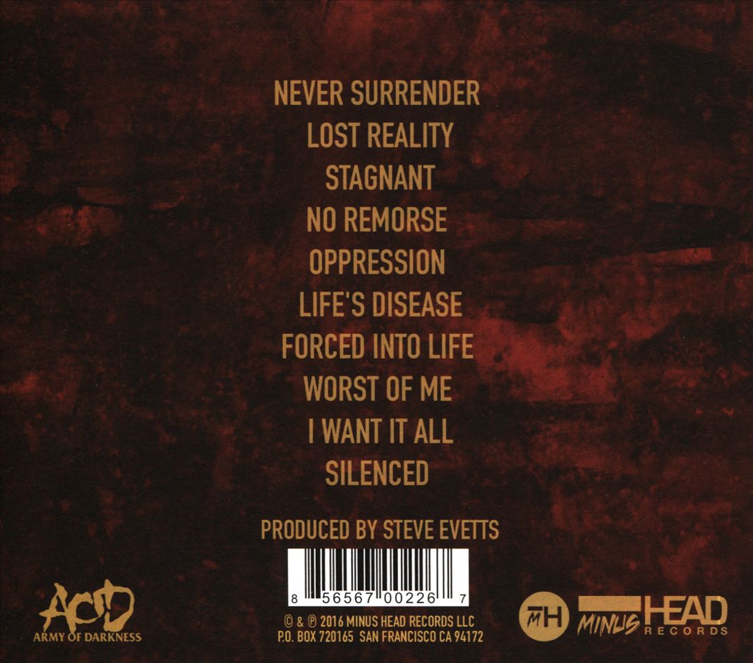 Oppression cover art