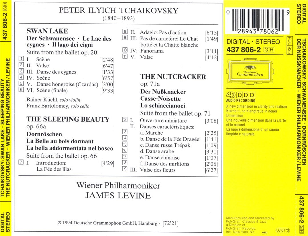 Tchaikovsky: Ballet Suites cover art