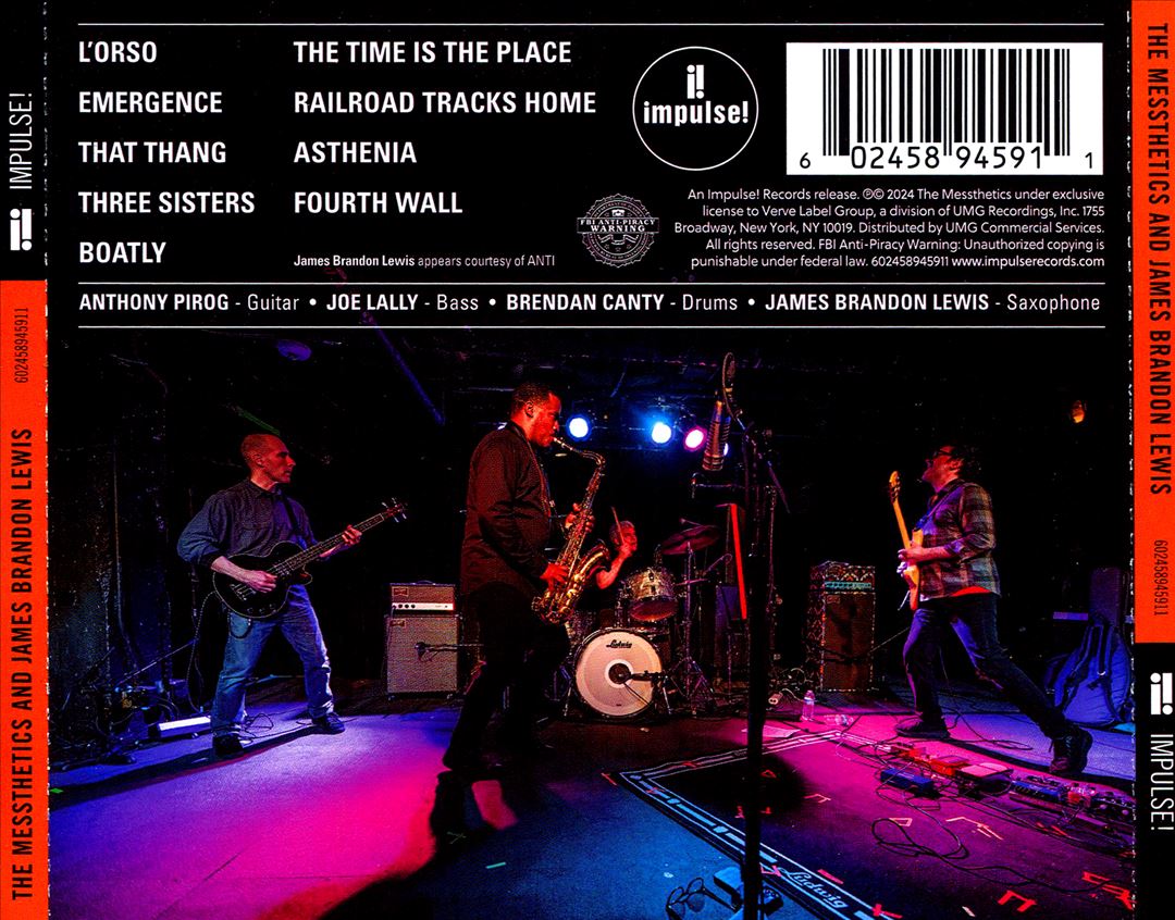 Messthetics and James Brandon Lewis cover art