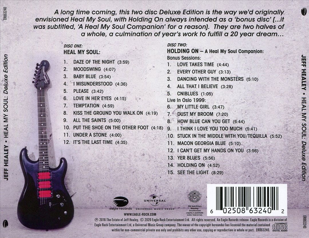 Heal My Soul cover art